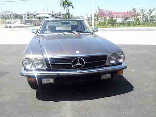 **** MUST SEE *** 1985 MERCEDES BENZ 500 SL - EUROPEAN, US $13,000.00, image 3