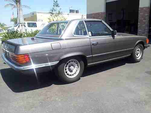 **** MUST SEE *** 1985 MERCEDES BENZ 500 SL - EUROPEAN, US $13,000.00, image 5