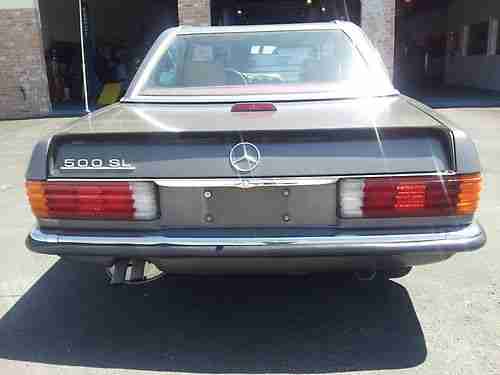 **** MUST SEE *** 1985 MERCEDES BENZ 500 SL - EUROPEAN, US $13,000.00, image 6