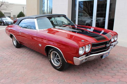 1970 chevrolet chevelle ss 396 convertible