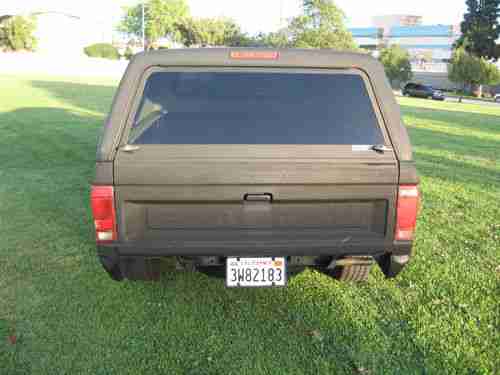 1989 Ford Ranger Flat Black 2 Wheel Drive Longbed 2.3 4 cylinder Auto Rat Rod, US $2,500.00, image 10