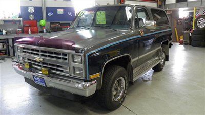 1987 chevroletb blazer k-5 1 owner low miles  low reserrve  l@@k