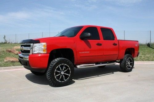 2011 silverado 1500 lt z71 crewcab 4x4, lift kit, 20in alloys, new tires, carfax