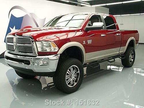 2010 dodge ram 2500 laramie diesel 4x4 lift nav dvd 42k texas direct auto