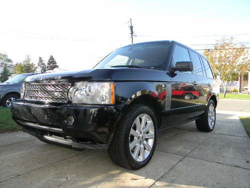 2006 land rover range rover supercharged sport utility 4-door 4.2l