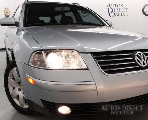 We finance 2002 volkswagen passat wagon glx v6 auto clean carfax htdsts mroof cd