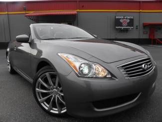 G37 conv*premium*nav*camera*bose*heated/cooled seats*we fiance*warr*carfax cert