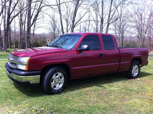 2004 chevrolet silverado 1500 ls extended cab pickup 4-door 4.8l