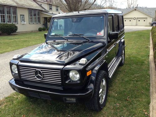 2002 mercedes-benz g500 sport utility 4-door 5.0l nice clean galenda wagon lr!