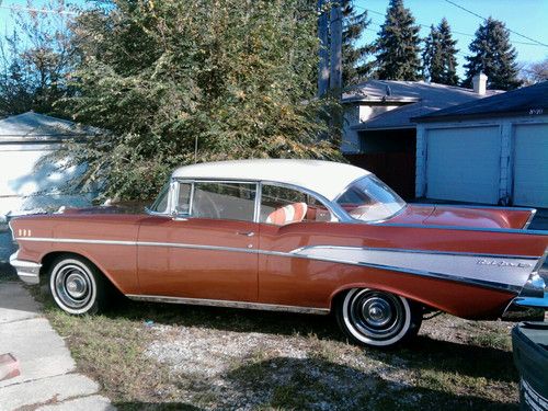 1957 chevy bel air 2 door hardtop