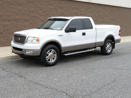 Beautiful 2005 ford f150 lariat..4wd..navigation..sunroof..leather..loaded.