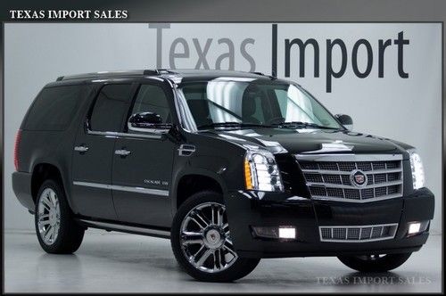 2011 escalade esv platinum awd,rear dvd's,we finance