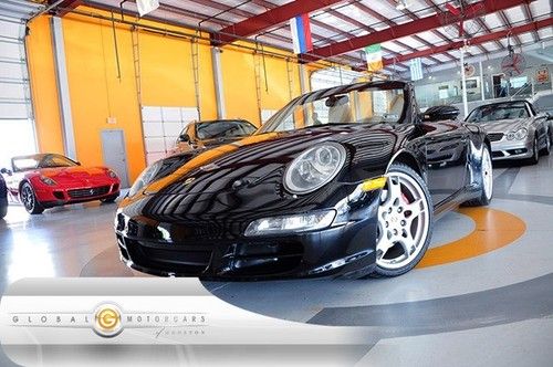 06 porsche 911 carrera 4s cabriolet awd manual bose heated-leather alloys 46k