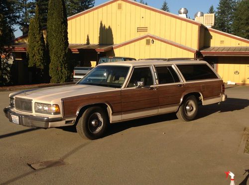 1991 mercury colony park wagon all original low reserve