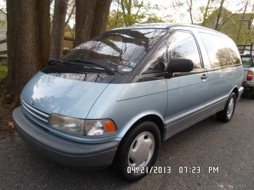 1992 toyota previa le mini passenger van 3-door 2.4l