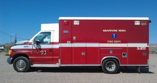 No reserve 1994 e350 7.3l diesel ambulance- low miles