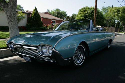 1961 ford thunderbird convertible roadster california car