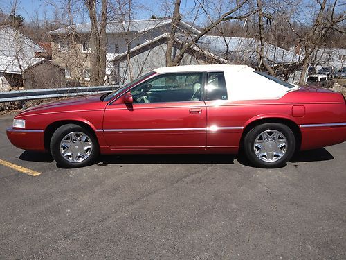 2002 cadillac eldorado  red, auto, new head gasket, torque converter, more