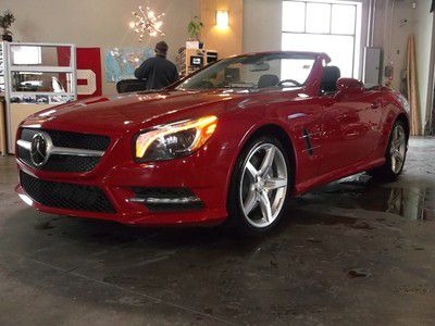 13 sl550 convertible 4.6l nav biturbo rwd abs 19 miles yes, only 19 miles!