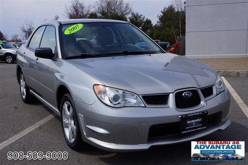 Gray 07 subaru impreza sedan 2.5i manual trans all wheel drive miles k119