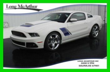 5.0l v8 supercharged! rs3! stage 3! sync! sat radio! leather! roush msrp $55,530