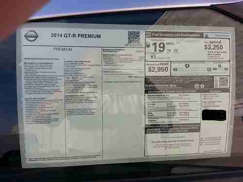 2014 Nissan GTR Premium: Super Silver/ Black, US $98,479.00, image 12