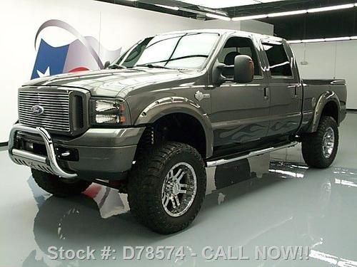 2006 ford f-250 harley davidson crew 4x4 diesel 62k mi texas direct auto