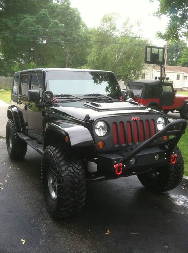 2008 jeep wrangler unlimited sahara sport utility 4-door 3.8l