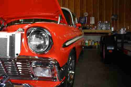 1956 Chevy Bel Air 210 2 door post NO RESERVE, image 2