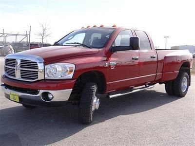 4x4 diesel quad cab 6.7l dually automatic transmission cd red cloth infiniti