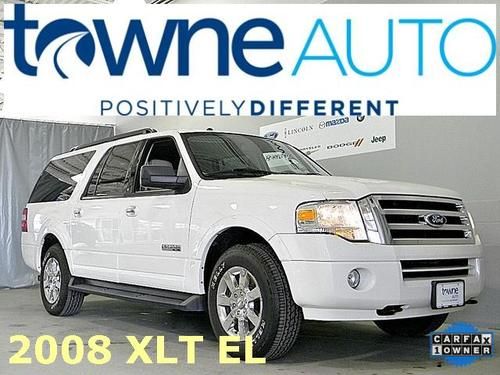 08 expedition el xlt 4x4 3rd row reverse sensing white