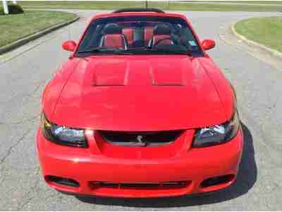2003 FORD MUSTANG SVT COBRA CONVERTIBLE, image 4
