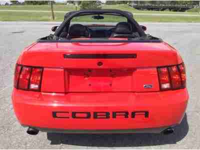 2003 FORD MUSTANG SVT COBRA CONVERTIBLE, image 10
