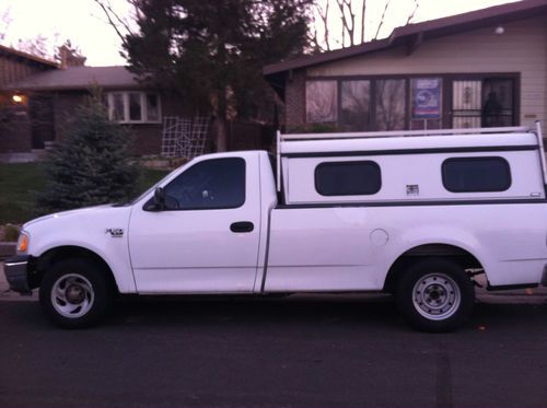 2003 ford f-150 xlt standard cab pickup 2-door 4.6l v8 utility topper