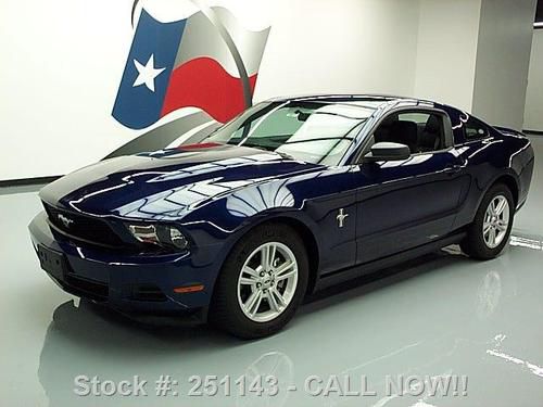 2012 ford mustang 3.7l v6 auto cruise ctrl spoiler 18k texas direct auto