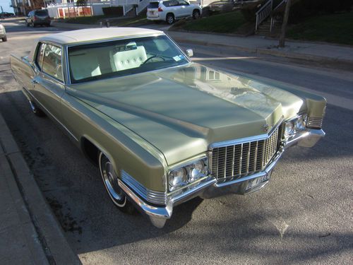 1970 coupe deville, 45k original miles,95% original paint,very good to excellent
