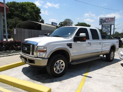 2008 ford f-350 king ranch crew cab  diesel 4x4