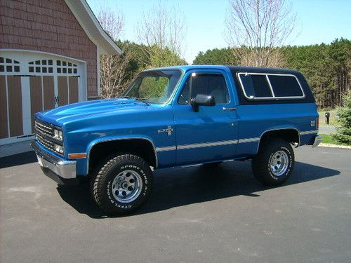 1987 chevrolet k-5 blazer - vgc
