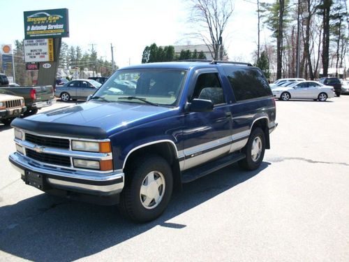 1997 chevrolet tahoe ls sport utility 2-door 5.7l