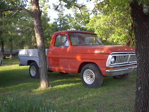 2  1970  ford  swb  pickups