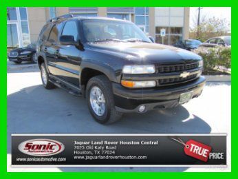 Chevrolet 02 tahoe sport utility chevy touring sunroof premium hitch