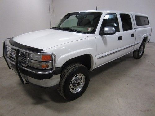 02 gmc sierra 2500 6.6l v8 duramax automatic 4x4  crew short co owned 80 pics