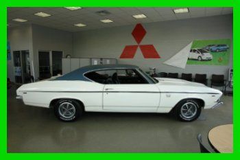 1969 chevrolet chevelle ss 396 survivor~57k miles~auto~air~strong documentation!