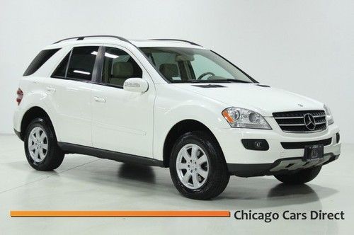 07 ml350 4matic nav 6cd heated seats sunroof sirius premium 1 one owner clean