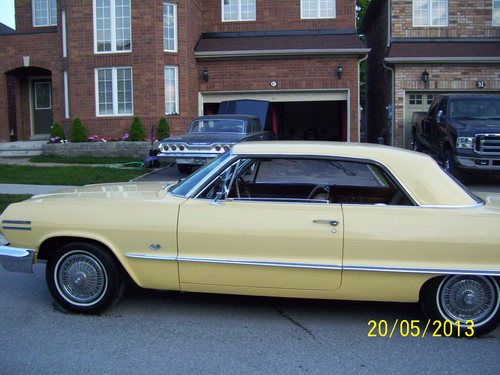 1963 chevrolet impala true super sport l79 327 high performance 4 speed-posie