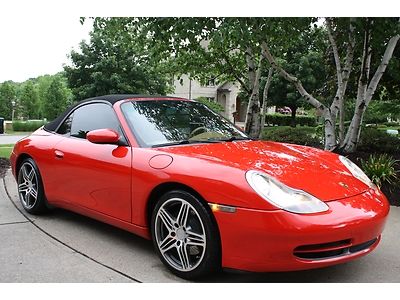 1999 porshce 911 carrera cabriolet 6 speed manual new pa inspection