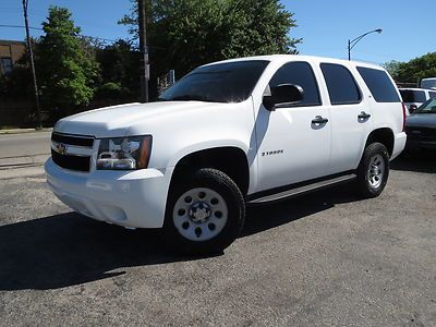 White 4x4 ls boards 6 pass 96k hwy miles rear air tow pkg ex govt nice