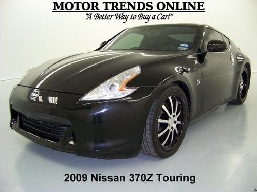 Touring leather htd seats custom wheels paddle shift 2009 nissan 370z 370 z 41k