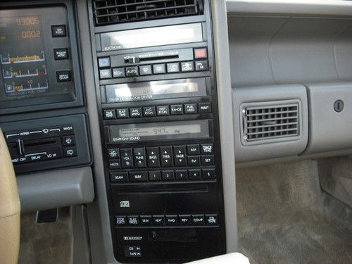 1990 Cadillac Allante Base Convertible 2-Door 4.5L, image 14
