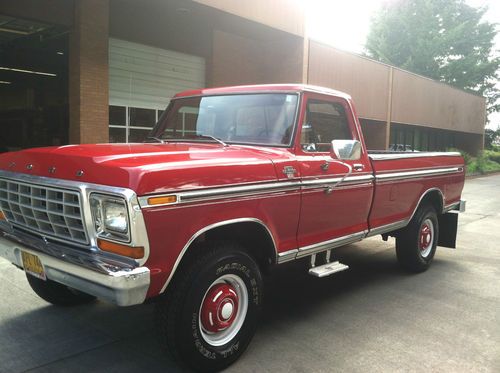 1979 ford f250 4x4 ranger long bed xlt diesel highboy 1978 1977 1976 1975